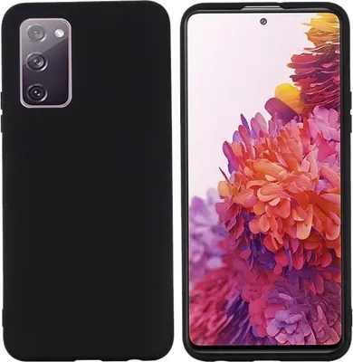 Produktbild von Flüssigsilikonhülle für Samsung Galaxy S20 FE - Schwarz