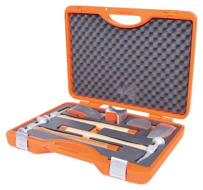 Immagine prodotto di KS Tools Set per la rimozione delle ammaccature della carrozzeria in alluminio, 7 pezzi