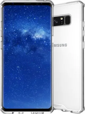 Produktbild von Handy Tasche für Samsung Galaxy Note 8 Case Schutz Hülle Cover Transparent