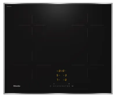 Produktbild von Miele KM 7361 FR, Schwarz, Arbeitsplatte, Zonen-Induktionskochfeld, Glaskeramik, 4 Zone(n), 4 Zone(n)