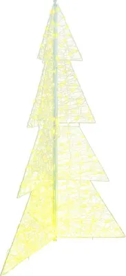Zdjęcie produktu dla Choinka z 240 diodami LED Ciepła biel 180 cm Akryl