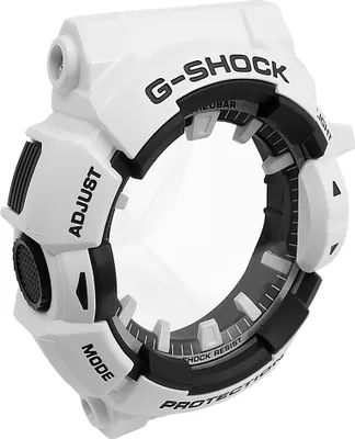 Produktbild von Casio G-Shock Gehäuse | Lünette Mineralglas Resin weiß GA-400-7A