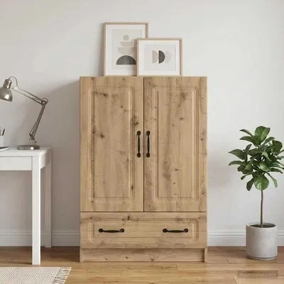 Image de Buffet vidaXL en chêne Artisan 66 x 34,5 x 92 cm, aggloméré