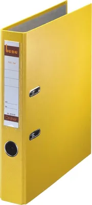 Immagine prodotto di Cartella A4 in plastica 45 mm giallo confezione da 25 pz