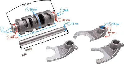Produktbild von Hyper 125 Wählhebel