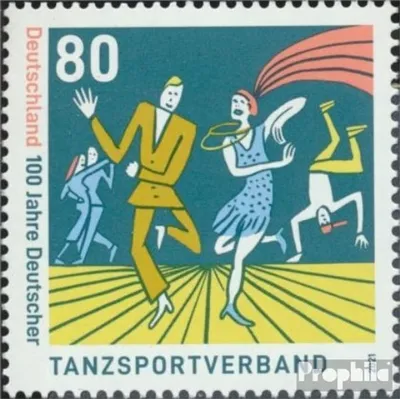 Produktbild von Briefmarken BRD (BR.Deutschland) 2021 Mi 3639 (kompl.Ausg.) postfrisch Dt. Tanzsportverband