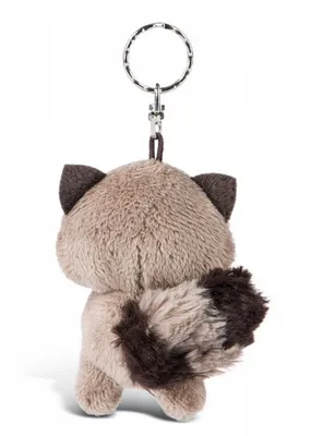 Image de NICI 45550 NICI Schlüsselanhänger Waschbär Clooney Kuscheltier