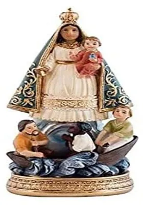 Marienfigur aus Kupfer, 15 cm, religiöse Dekoration