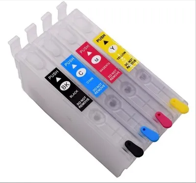 Produktbild von T405 | T405XL Dr. Inkjet Easyrefill Leerpatronen Multipack (B/C/M/Y) - mit resettbaren Chips