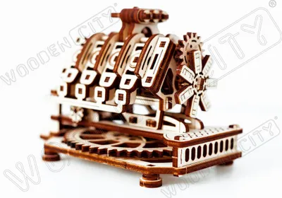 Produktbild von WOODEN.CITY V8 Engine, 200 Stück(e), 14 Jahr(e)