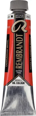 Produktbild von Rembrandt Ölfarbe Tube 40 ml Kadmiumrot Mittel 314