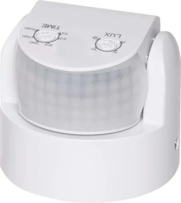 Bewegungsmelder (PIR-Sensor) IP65 1200W Weiss