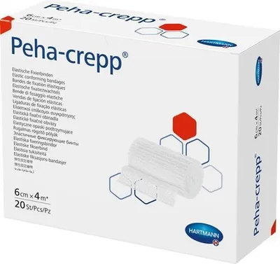 Image de Bande de fixation Peha Crepp 6 cmx4 m 20 pces