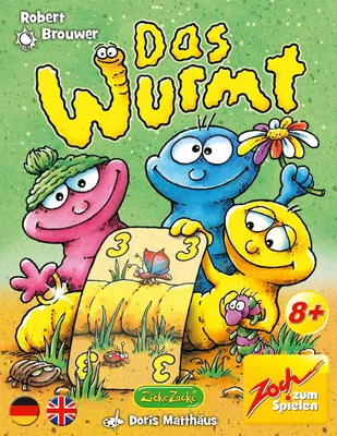 Produktbild von Zoch Kartenspiel Wettlaufspiel Das wurmt Smart & Small 601105201