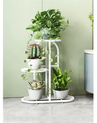 Image de Support métallique pour plantes, idéal pour l'intérieur et l'extérieur