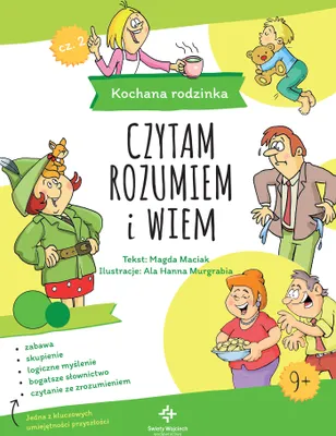 Immagine prodotto di Edukacyjna książeczka dla dzieci Kochana Rodzinka czytam rozumiem i wiem
