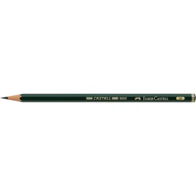 Image de FABER-CASTELL crayon à papier CASTELL 9000, dureté : 5B