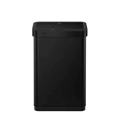 Produktbild von EKO - EcoNova Sensor Abfalleimer 50 Liter - Matt Schwarz - Edelstahl