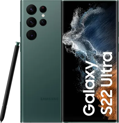 Produktbild von Samsung Galaxy S22 Ultra SM-S908B, 17,3 cm (6.8"), 8 GB, 128 GB, 108 MP, Android 12, Grün