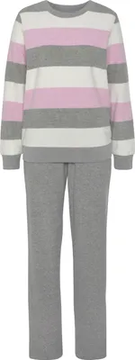 Produktbild von Vivance Dreams Pyjama 2 -teilig grau-rosa Größe 32/34
