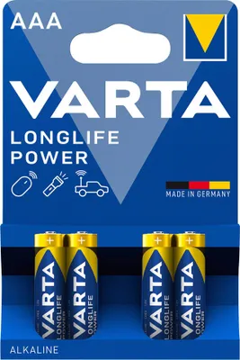 Immagine prodotto di Varta High Energy 04903 - Pile 4 x AAA - alcaline