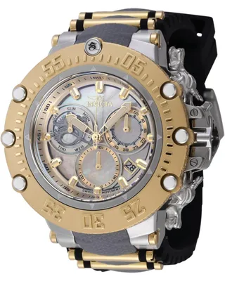 Produktbild von Invicta Subaqua 46480 Herrenuhr - Quarzwerk - Edelstahl mit silbernem Zifferblatt - 52 mm