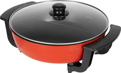 Produktbild von Elektrischer Hotpot 6 L, Topf/Bratpfanne mit 2 Kammern, 1360 W 220 V, Antihaft, temperaturregelbar, mehrfarbig