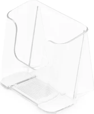 Produktbild von Magnetoplan 75001 Prospekthalter Standard, niedrige Rückwand, 1/3 A4 Hochformat, 1 Fach