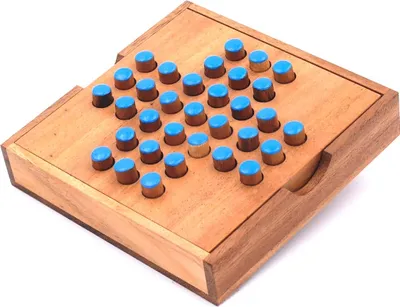 Produktbild von Solitaire, der unterhaltsame Klassiker aus edlem Holz