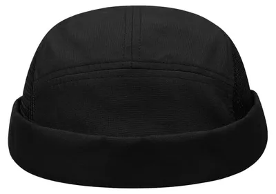 Produktbild von Docker Cap Herren Damen Verstellbar Kappe Ohne Schirm Seemannsmütze Einheitsgröße CT61-Black