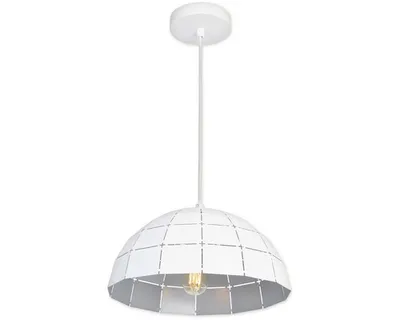 Obrázek produktu pro Lustr Top Light Apolo E27 1x60 W bílý mat/stříbrný mat