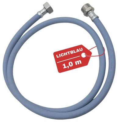 Wasserschlauch-Verlängerung 1,0 m, 3/4 Zoll, Metallgewinde