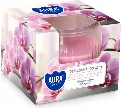 Obrázok produktu pre BISPOL Aura 18H DELICIOUS FLOWERS sklenená vonná sviečka