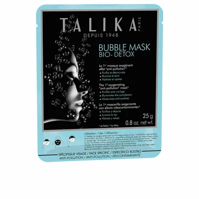 Image de Talika Bubble Mask Masque de feuilles détox bio 25g
