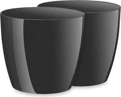 Produktbild von Garronda Blumentopf 2 Stück GD-0031 (Graphit05, ⌀ 23, H 20,5cm)