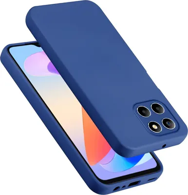 Produktbild von Cadorabo Hülle für Honor x6a Hülle Silikon Handyhülle Case aus flüssigem Silikon, Kratzfeste und stoßfeste Schutzhülle für Honor x6a