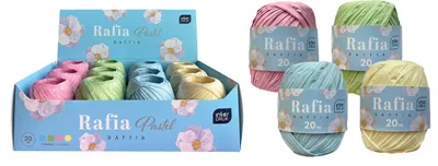 Zdjęcie produktu dla Rafia Dekoracyjna 20 M Pastel Interdruk