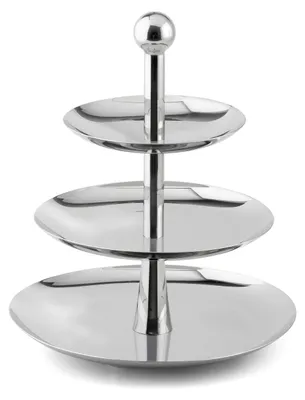 Image de Étagère, en acier inoxydable, 26 x 26 x 32 cm, 1122 g
