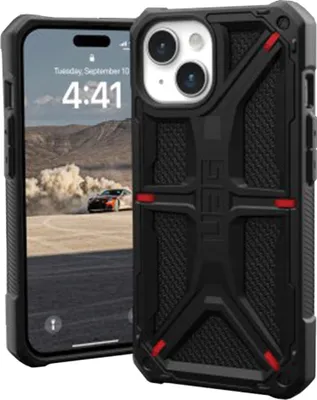 Image de Uag Monarch Case pour Iphone 15 Plus - Polyamide Black