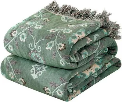 Produktbild von Decke Böhmische 150 cm x 200 cm quastengewebte Tagesdecke Sofadecke