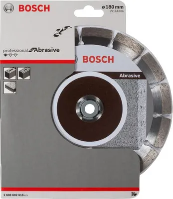 Produktbild von Diamanttrennscheibe Standard for Abrasive, 180 x 22,23 x 2 x 10 mm