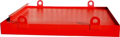 Produktbild von Bauer Containerwanne CW 2, 1078l, Feuerrot