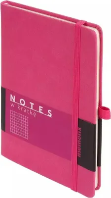 Obrázek produktu pro Zápisník B6 s mřížkou Memofix, růžový