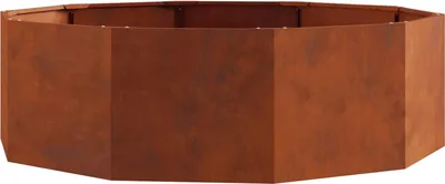 Produktbild von vidaXL Pflanzkübel Rostig 120 x 120 x 35 cm Wetterfeststahl