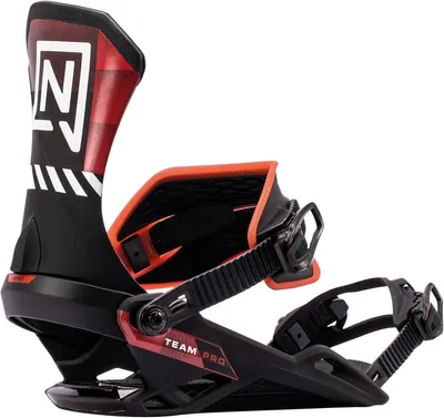 Produktbild von NITRO Snowboard Bindung Team Pro black red L
