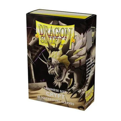 Produktbild von Dragon Shield Japanese Dual Matte Crypt Neonen Kartenhüllen 60 Einheiten Golden  Golden One Size