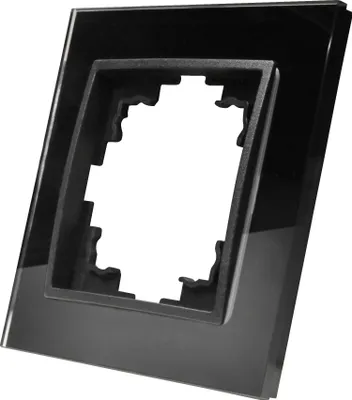 Produktbild von Glas-Rahmen McPower ''Flair'', 1-fach, schwarz