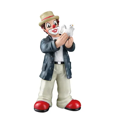 Image de GILDE Clown, "Hoffnung", Kunstharz, mehrfarbig, , L. 5,4 cm, B. 6 cm, H. 12,5 cm 35429