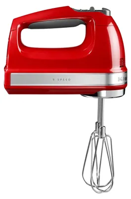 Produktbild von KitchenAid 5KHM9212EER Handrührer Soft-Start 9 Stufen Empire Rot Factory Serviced