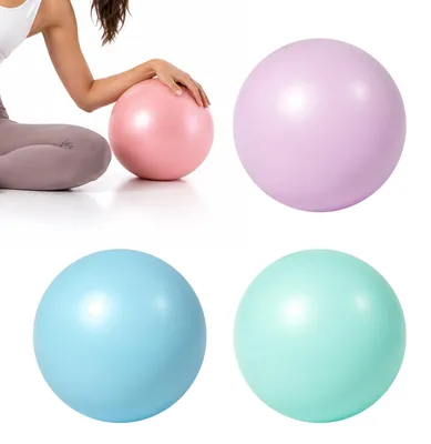 Imagen del producto de Conjunto de pelotas de Pilates, 4 unidades, con un diámetro de 25 cm, para yoga y fitness